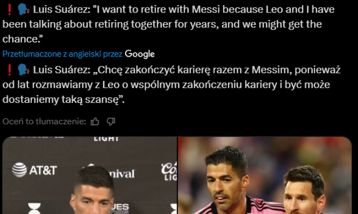 Luis Suarez o KOŃCU KARIERY...